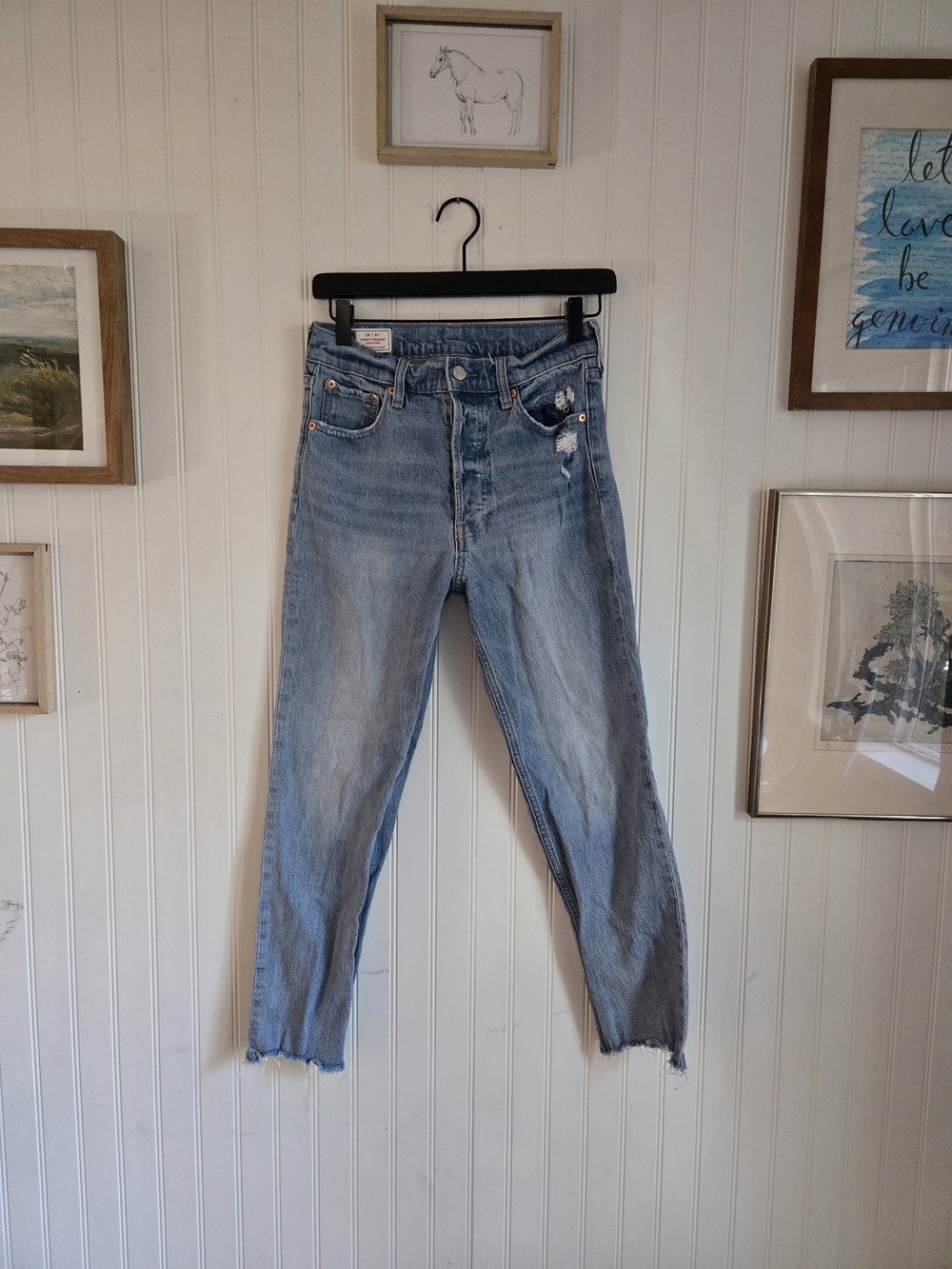 Gap Cheeky Straight Light Blue Women's High-Rise Straight Jeans